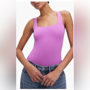 Good American Bold Pink Bodysuit